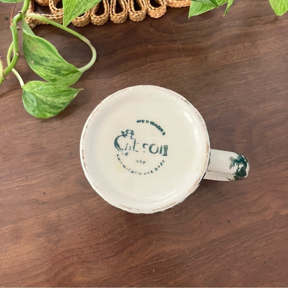 Green apple sponge mug - Picture 3 of 4